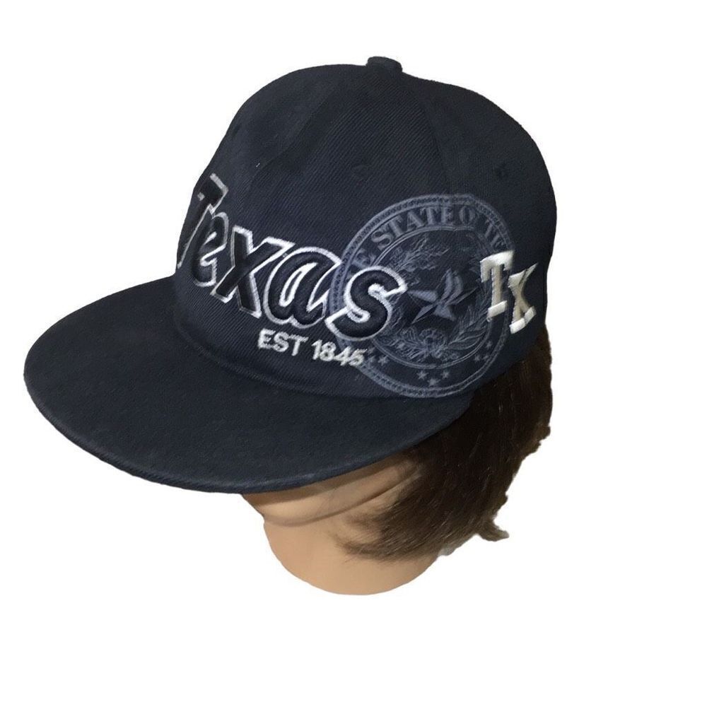 Jinx Men's The State Of Texas Embroidered Snapback Baseball Dads Cap OSFA